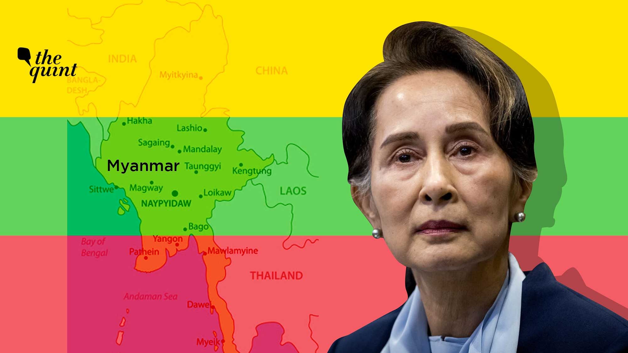 <div class="paragraphs"><p>Myanmar’s former State Counsellor&nbsp;Aung San Suu Kyi.</p></div>