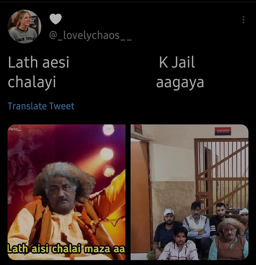 ‘Baal Wale Chacha’ From UP’s Street Fight Goes Viral