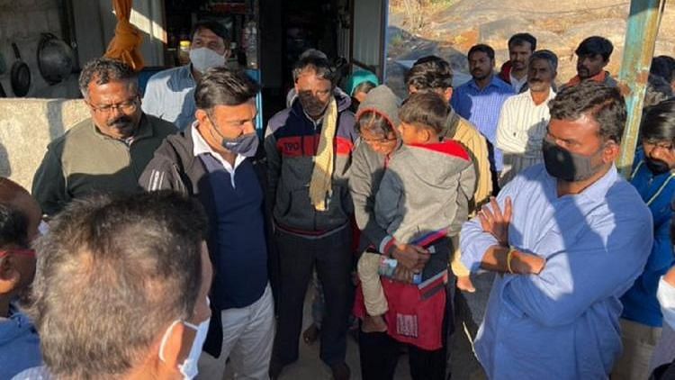 Hours after the tragedy involving the death of six workers of a quarry in Chikkaballapur near Bengaluru unfolded, it has emerged that District Superintendent of Police Mithun had inspected the site more than once in the last month.