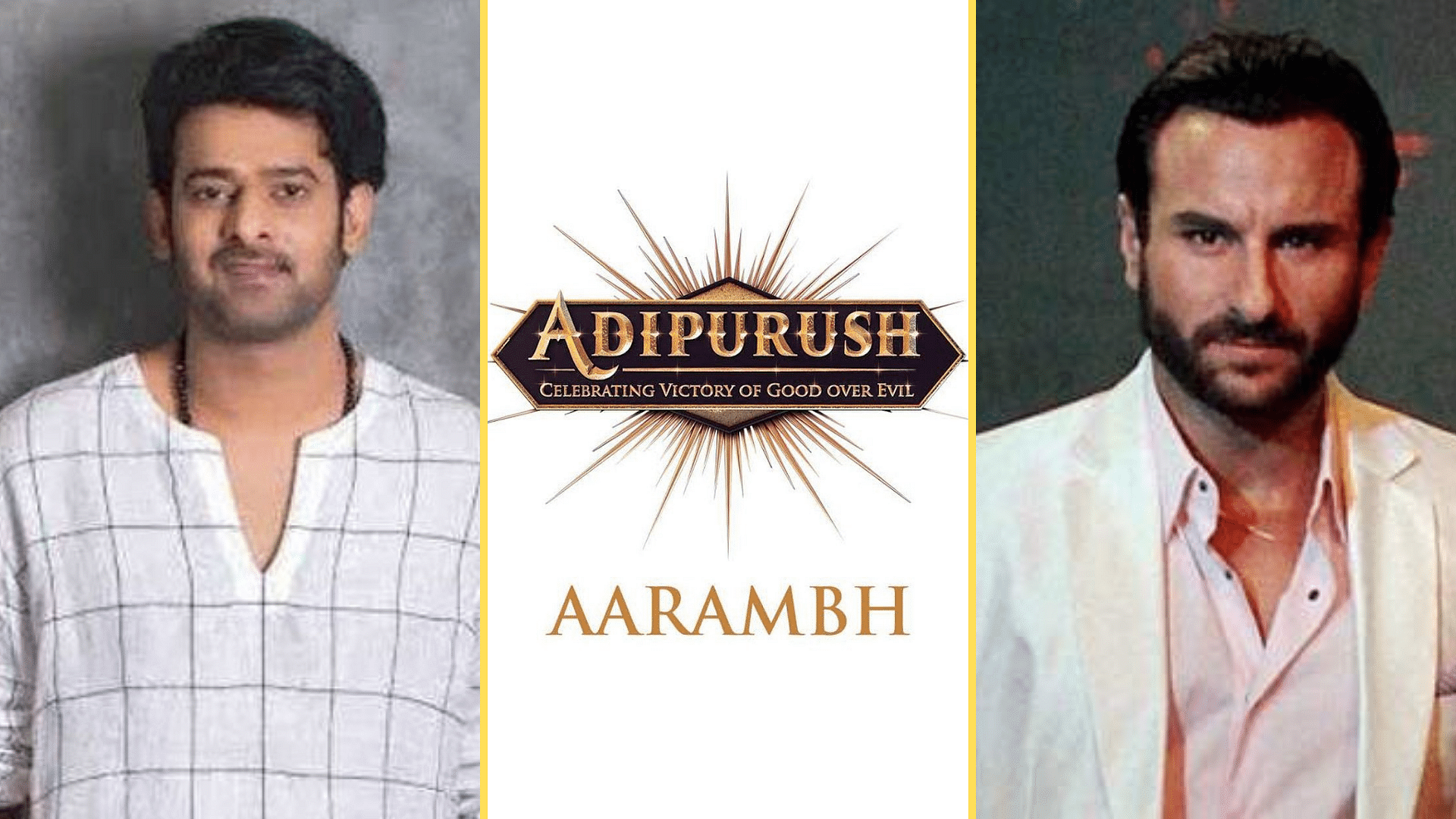 Production on Prabhas and Saif Ali Khan's upcoming film <i>Adipurush</i> has begun.