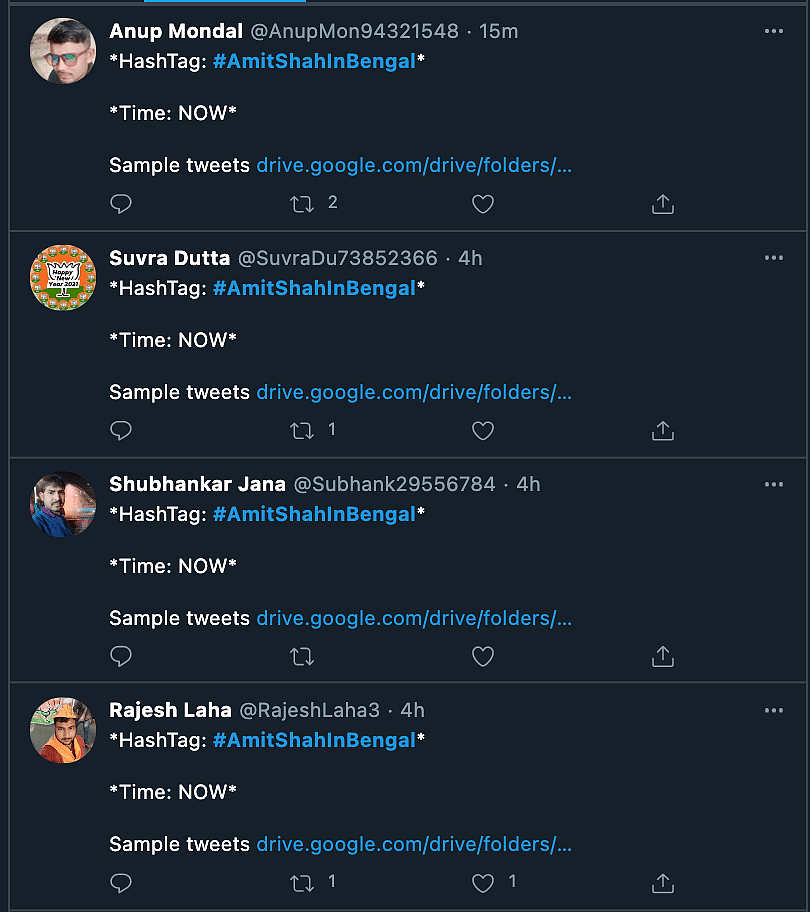 Toolkit tweeted out by various users