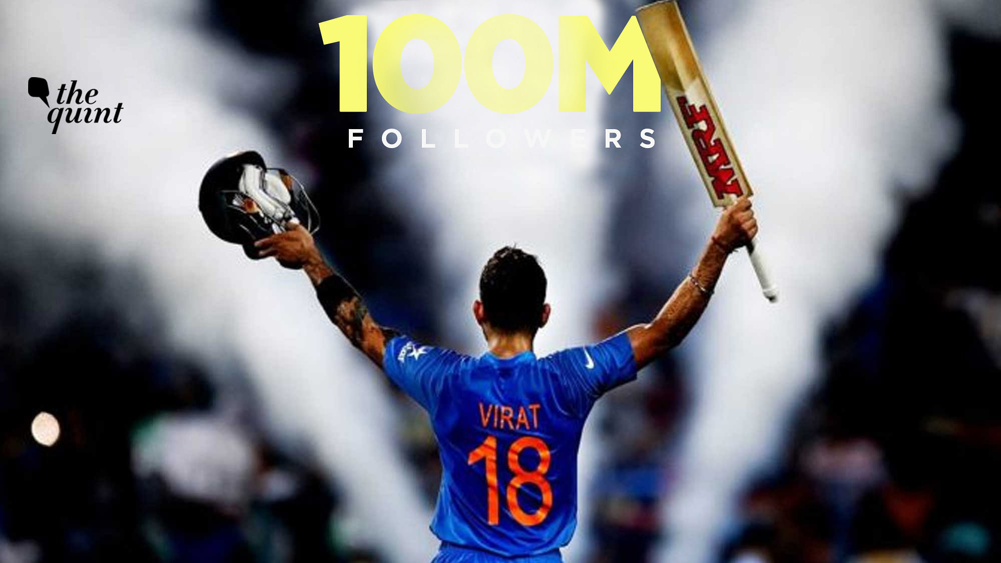 Virat Kohli is the only cricketer to have more than 100 million followers on Instagram.  &nbsp;