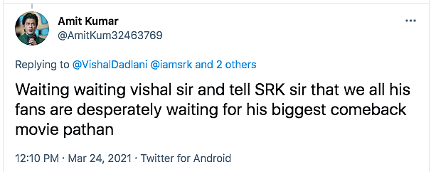 Vishal & Shekhar To Compose Music for SRK-Starrer 'Pathan'