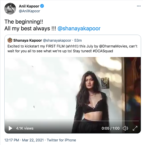 Sanjay Kapoor's Daughter Shanaya to Debut With KJo's Dharma
