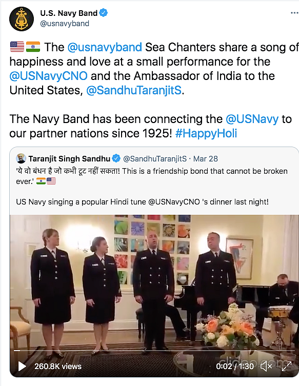 US Navy Members Sing 'Yeh Jo Des Hai' From Swades, Win Hearts