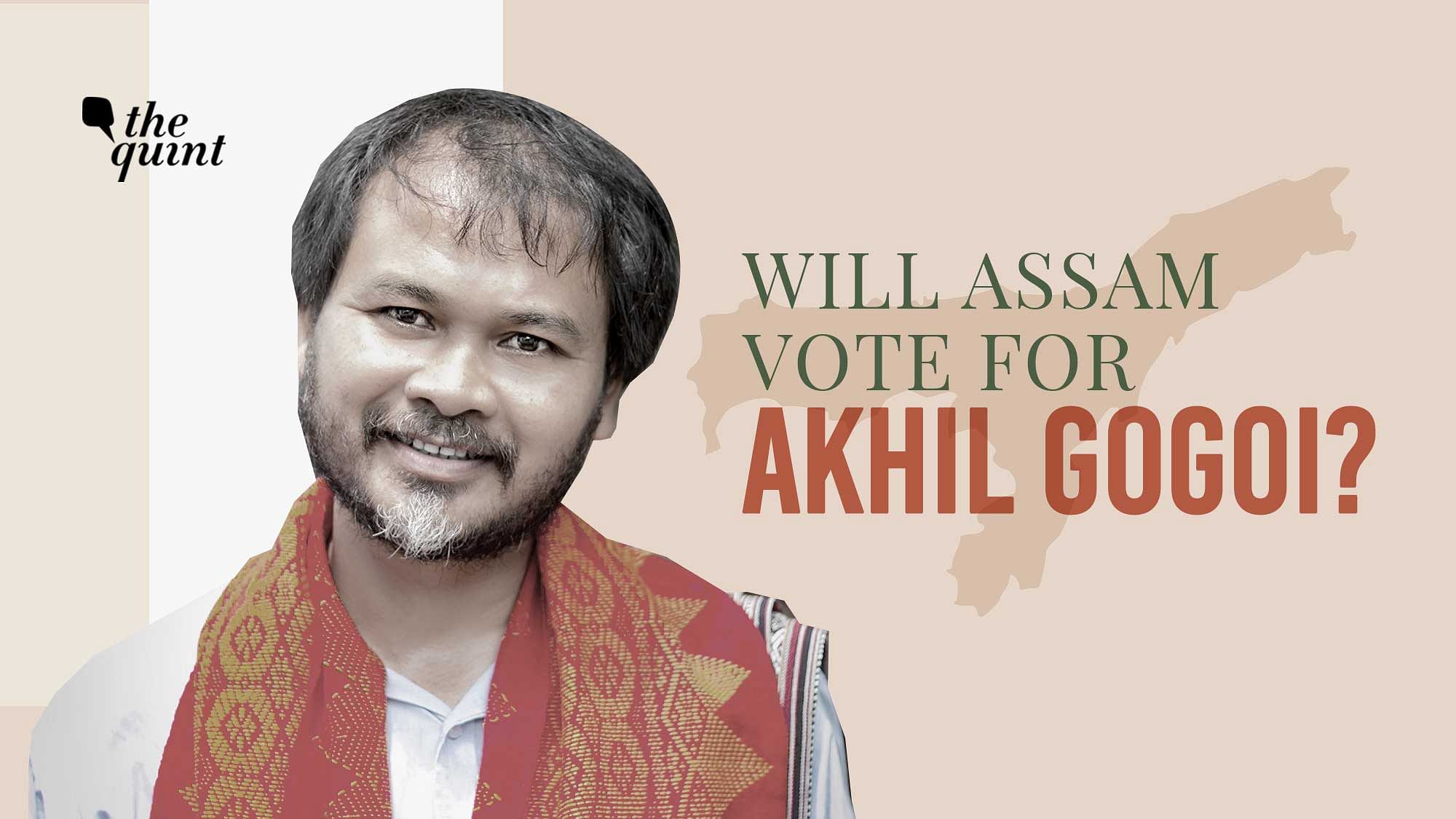 Jailed activist, Akhil Gogoi is a popular face in Assam but will his street activism get him votes?