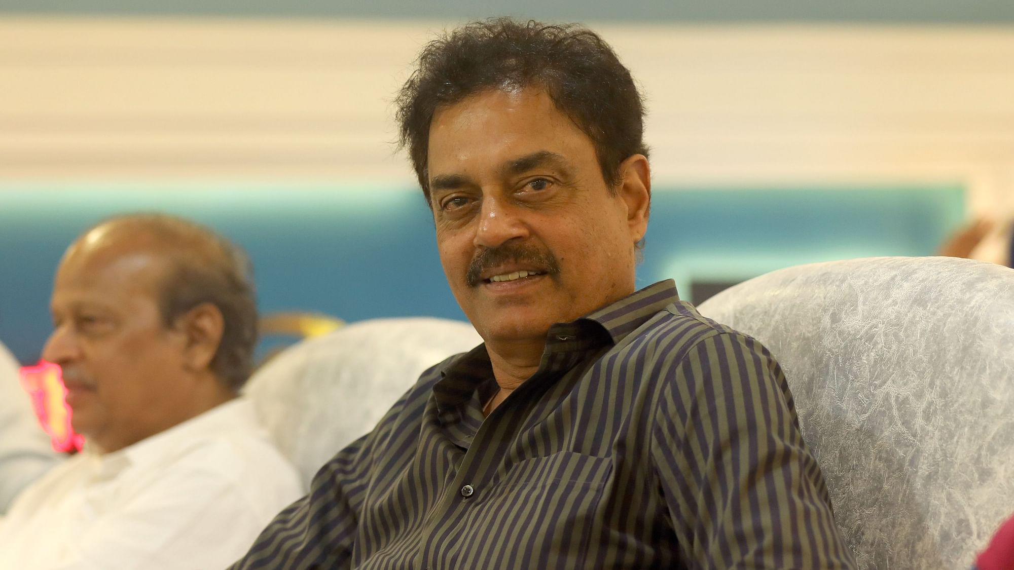 Dilip Balwant Vengsarkar former Indian cricketer during match 15 of the Vivo Indian Premier League Season 12, 2019 between the Mumbai Indians and the Chennai Super Kings held at the Wankhede Stadium in Mumbai on the 3rd April 2019