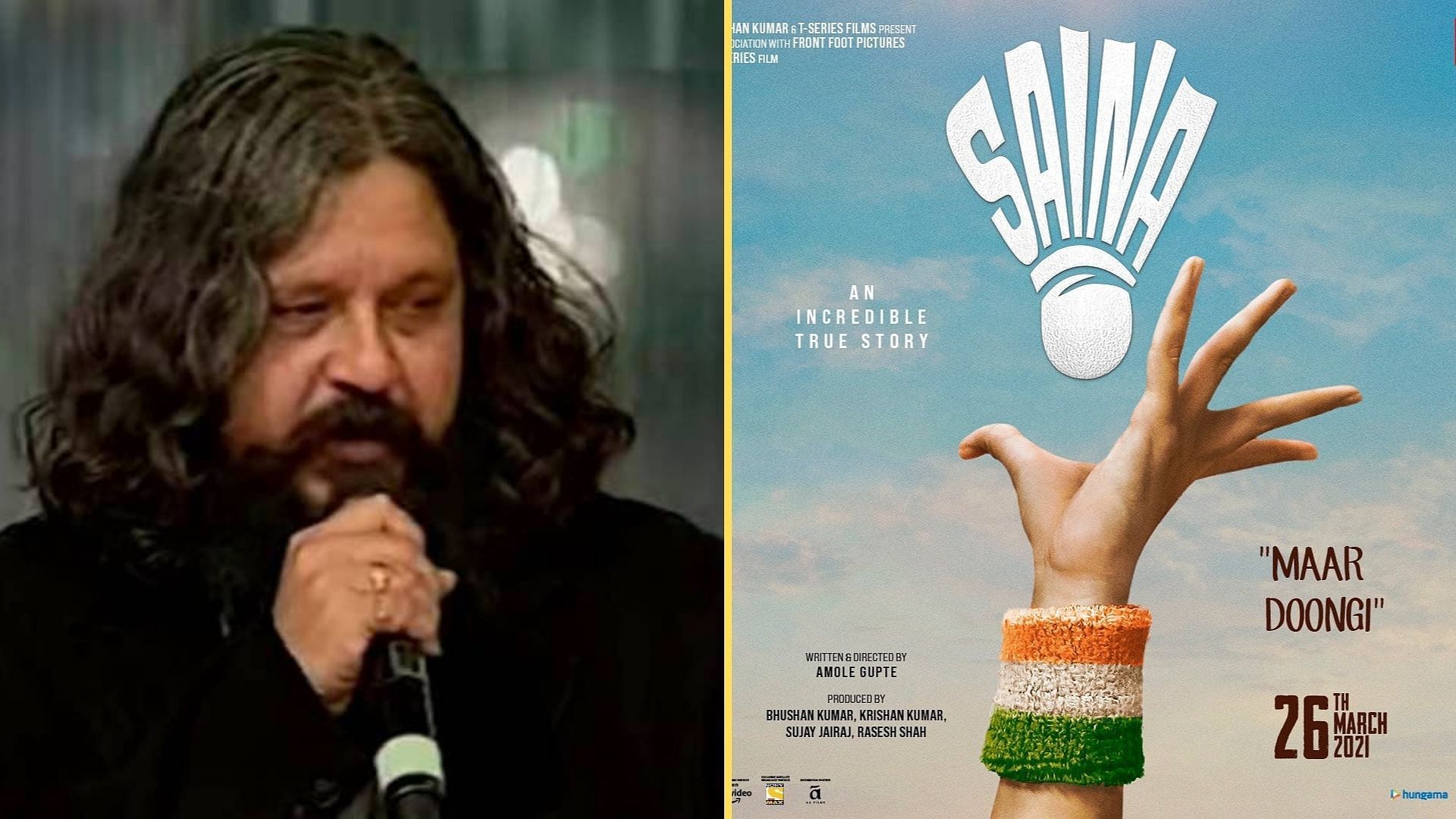  <p>Amol Gupte addresses the controversy surrounding Saina poster.</p>