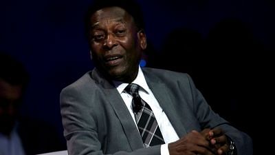 Former Brazilian soccer player Edson Arantes do Nascimento “Pele”. (Xinhua/Rahel Patrasso/IANS)