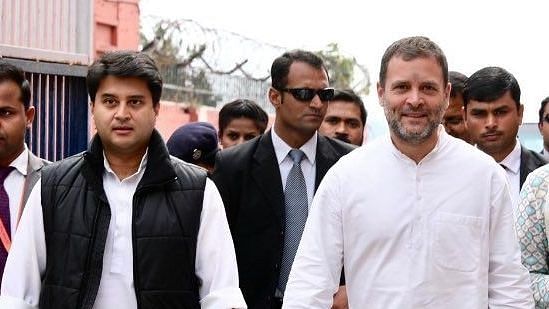 Rahul Gandhi remarked that BJP leader Jyotiraditya Scindia could have become chief minister with the Congress. Image used for representation.&nbsp;