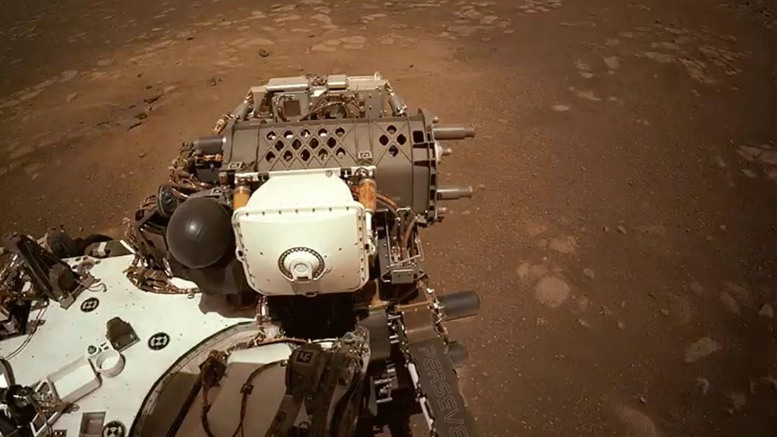 NASA’s Perseverance Rover Takes First Test Drive on Mars