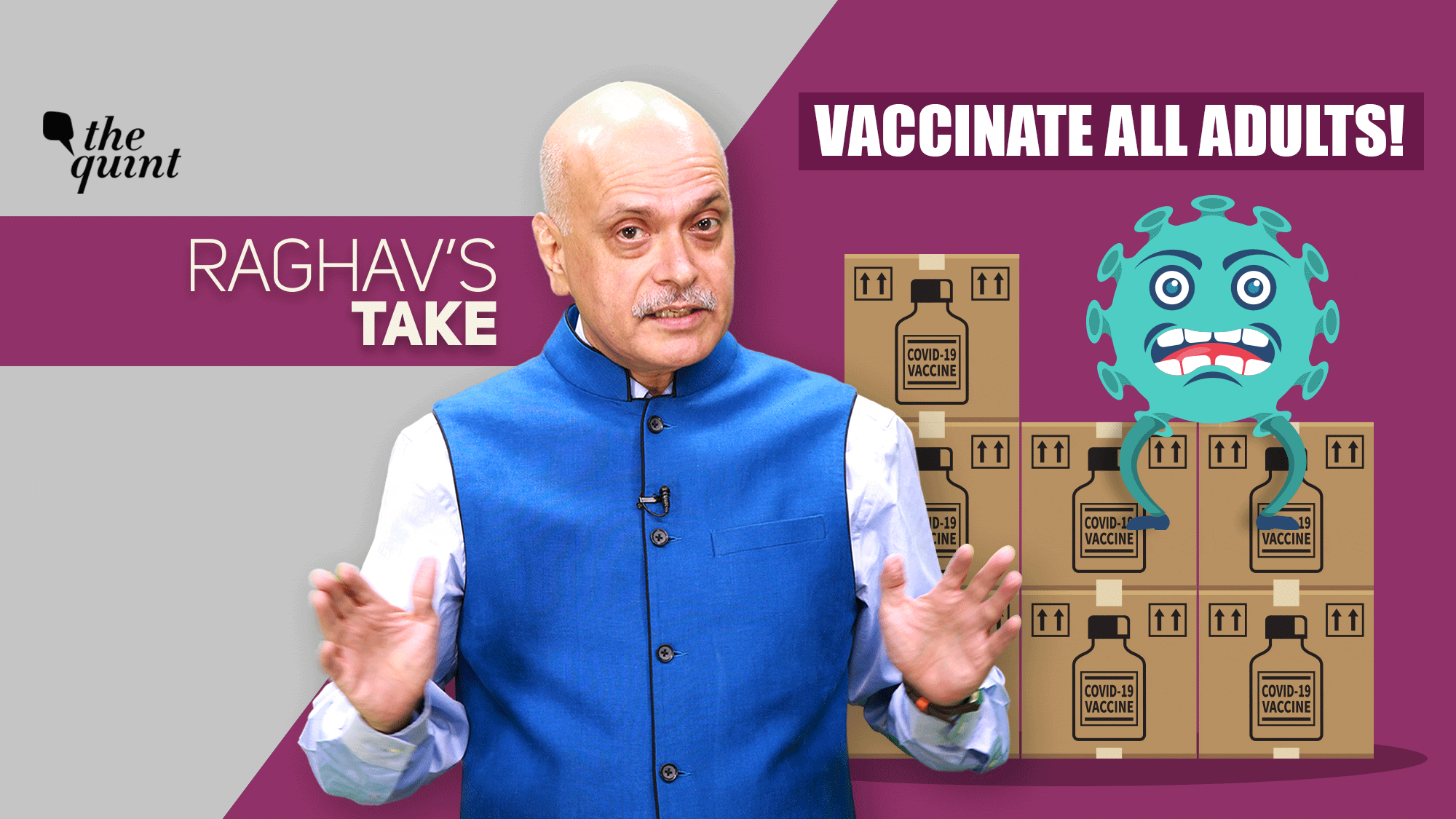 Image of The Quint’s co-founder and Editor-in-Chief Raghav Bahl used for representational purposes.