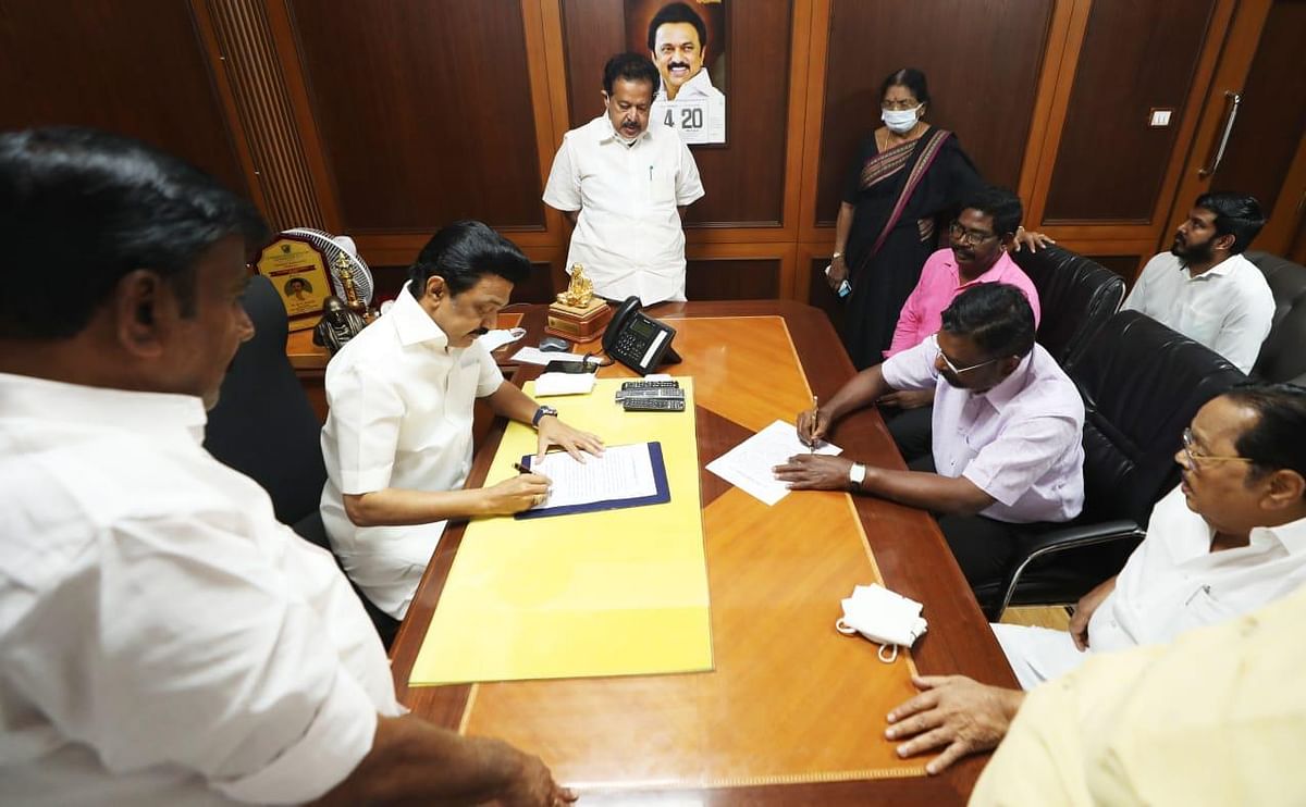 “We want to completely curb the victory of Sanathana forces,” VCK chief Thirumavalavan said.