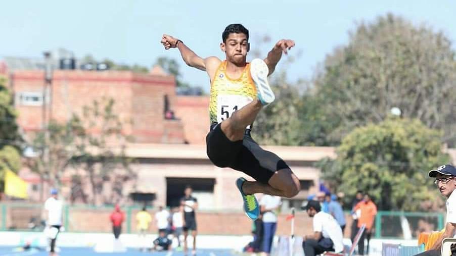 M. Sreeshankar of Kerala on Tuesday booked a place in this year’s Olympic Games with a national record leap of 8.26 metres 