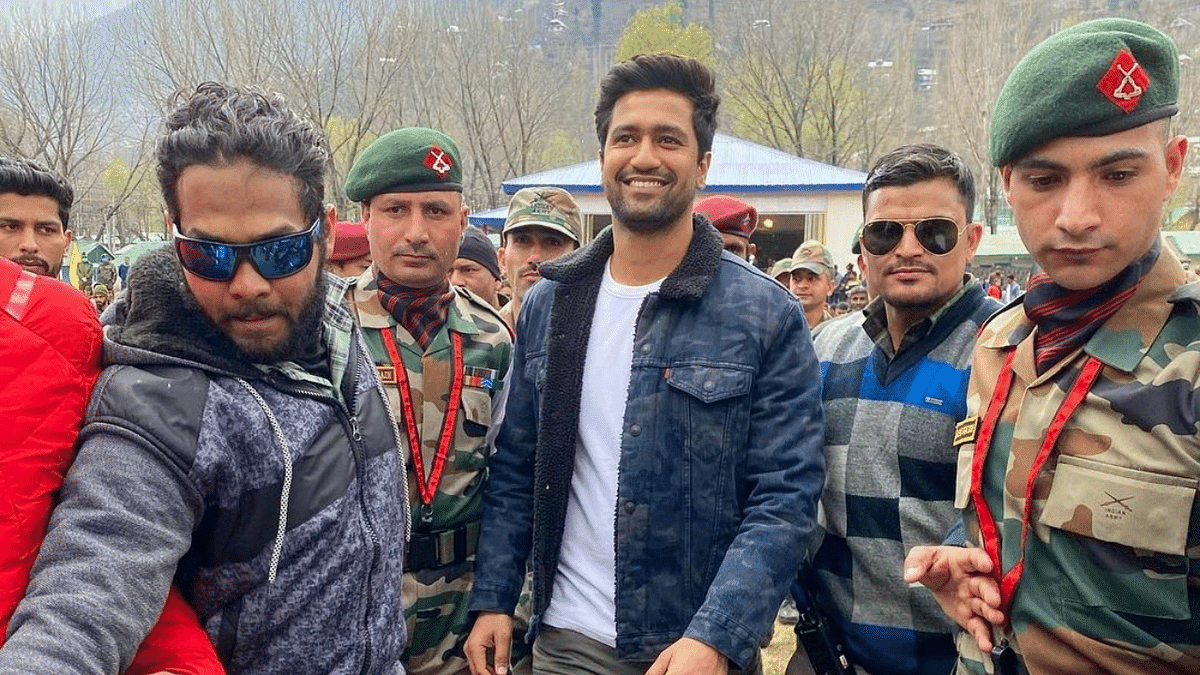 Vicky Kaushal Thanks Indian Army After Visit to Uri Base Camp