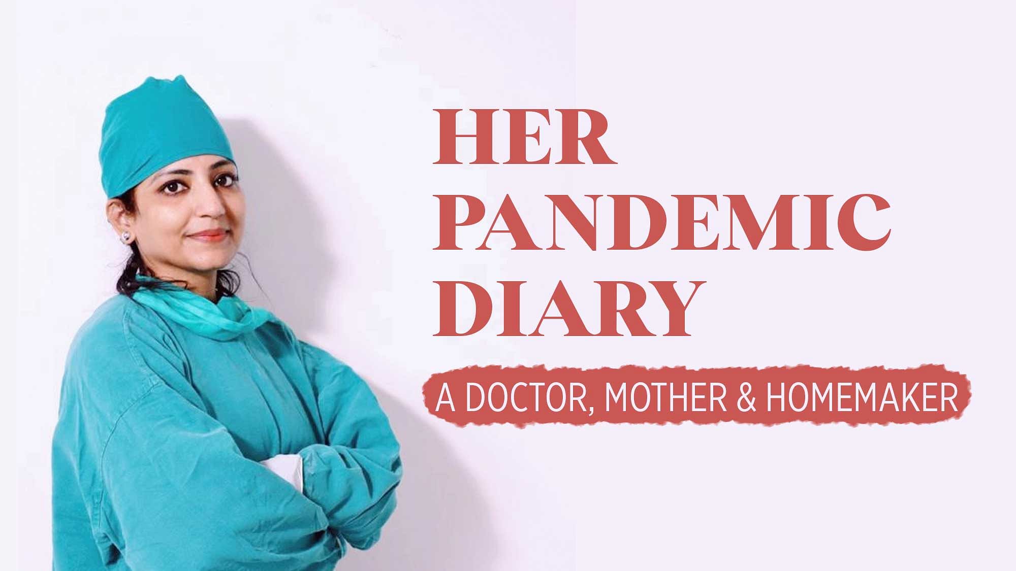 Dr Shehla Jamal has been, single-handedly, looking after her kids and home, and managing work during the pandemic.