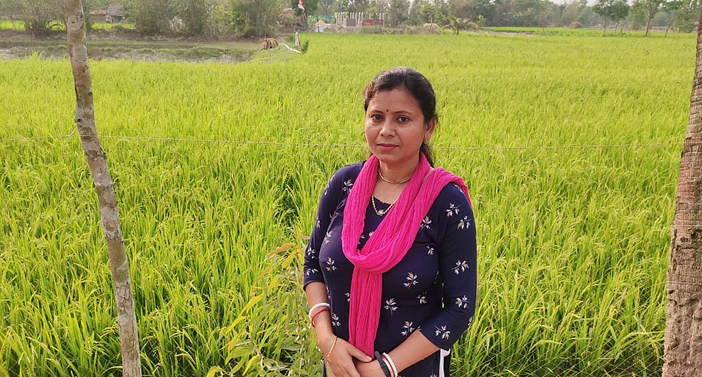 Some farmers like Manjushree Das took to organic farming during the lockdown, after initial hesitance.