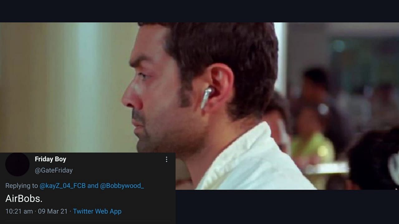 Bobby Deol Using Airpods in a 2008 Movie Has Left Netizens Shocked