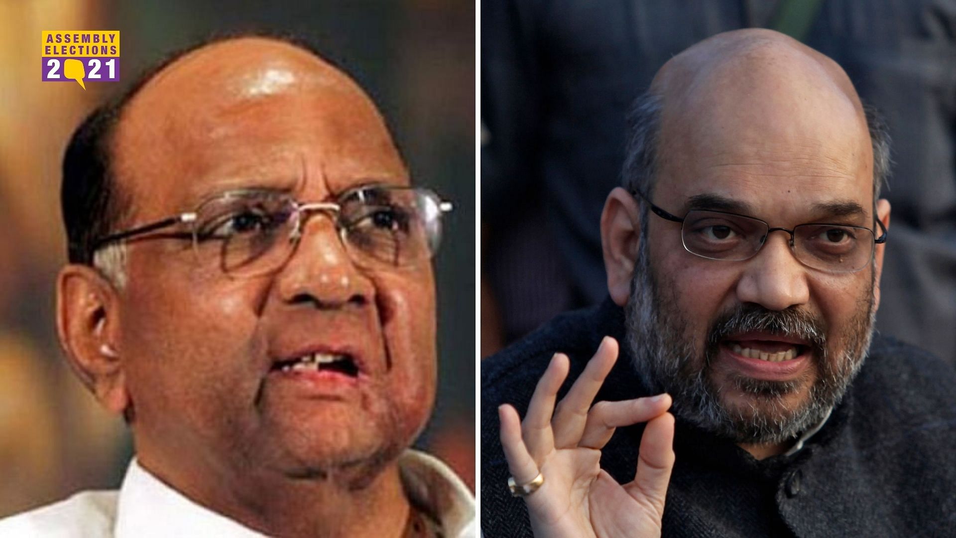 There were reports that Home Minister Amit Shah and NCP leader Sharad Pawar met in Ahmedabad amid ongoing power tussle in Maharashtra.