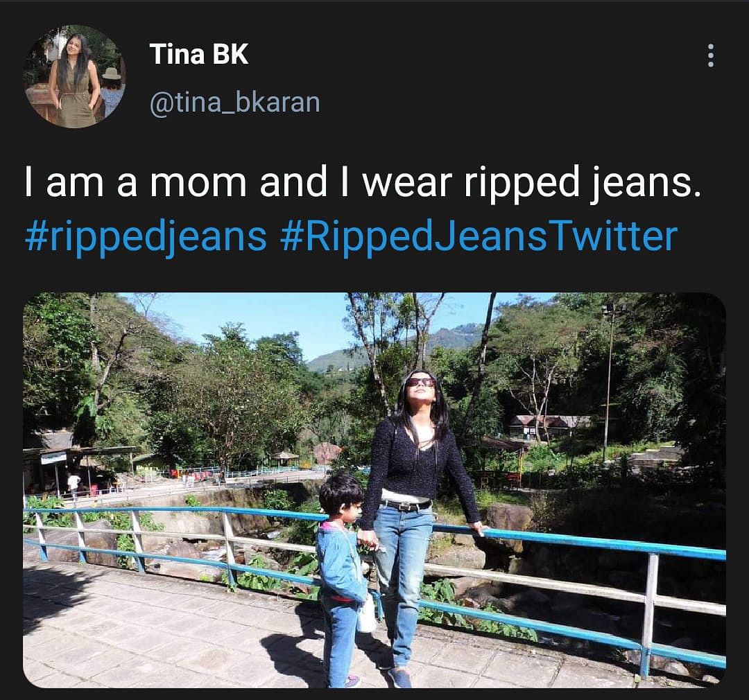 RippedJeansTwitter: Women take on CM Rawat; share images wearing ripped  jeans - BusinessToday