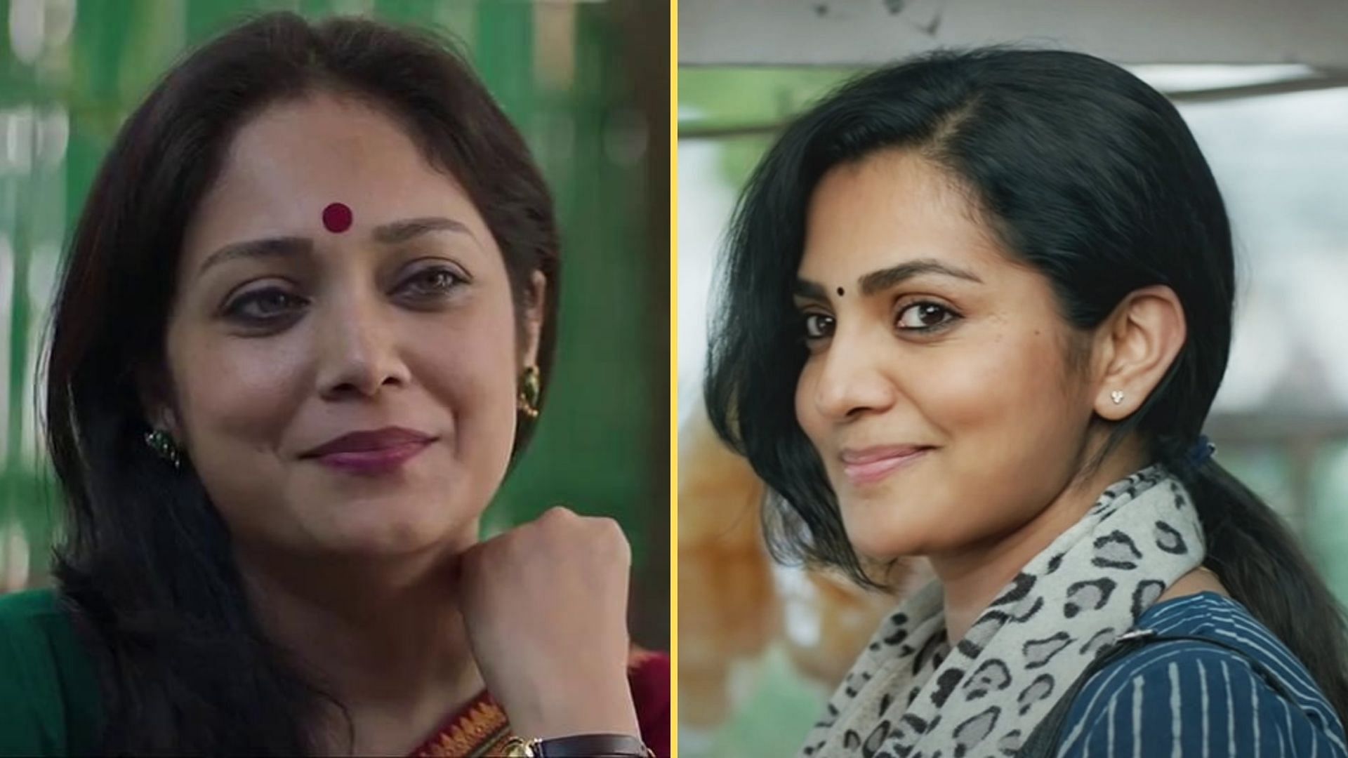 Lima Das in <i>Aamis</i> and Parvathy in <i>Uyare</i>.
