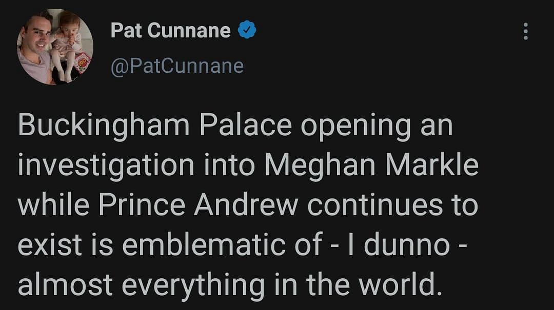 The Buckingham Palace said in a statement that it will investigate the accusations.