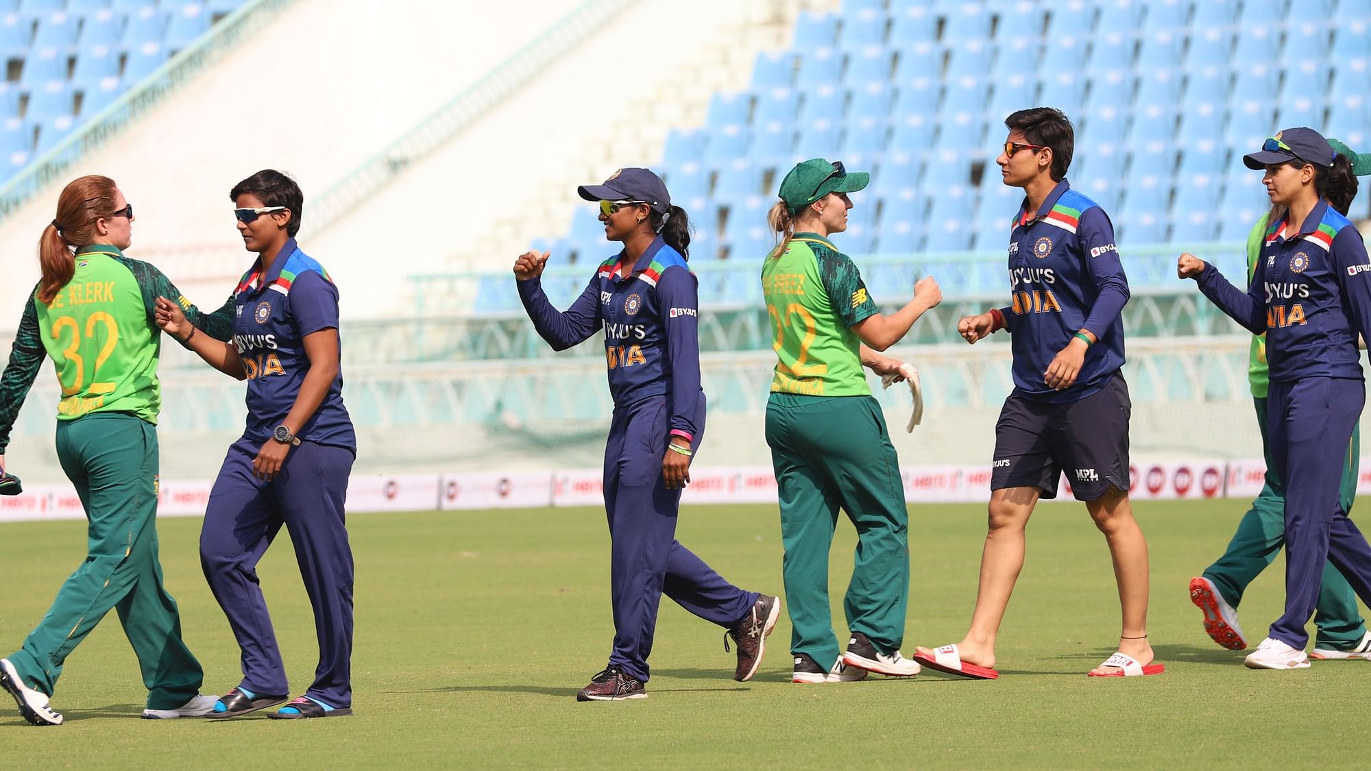 South Africa’s women’s team have taken a 2-1 lead in the five match series against India.