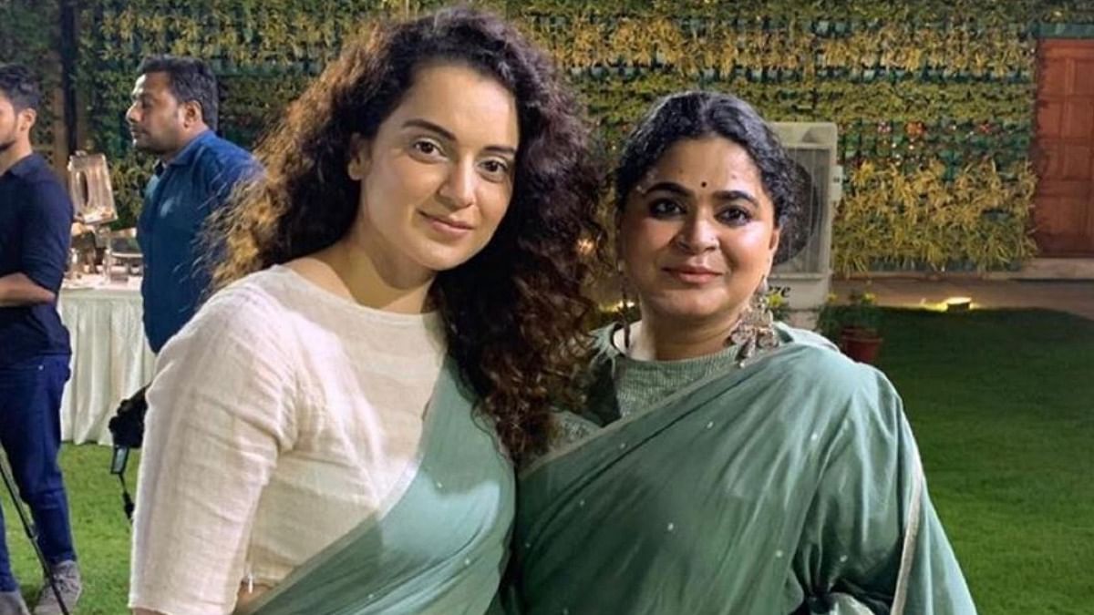 Kangana Ranaut with Ashwiny Iyer Tiwari.