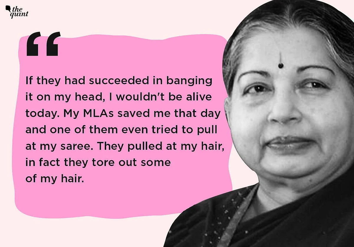 Jayalalithaa on Simi Garewali’s show.