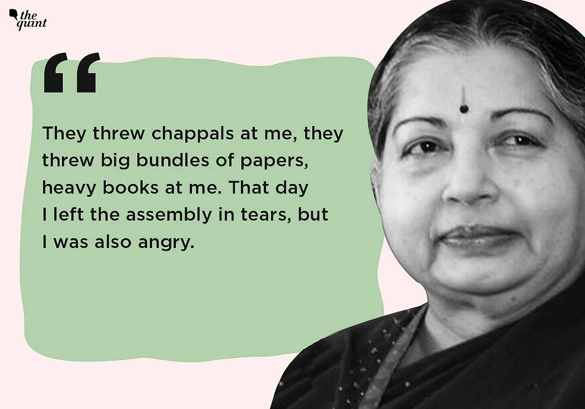 Jayalalithaa on Simi Garewali’s show.