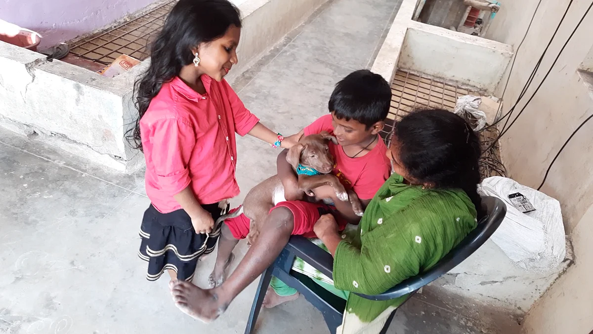 Working hard for her family does not feel like a burden to Rathi, she says.