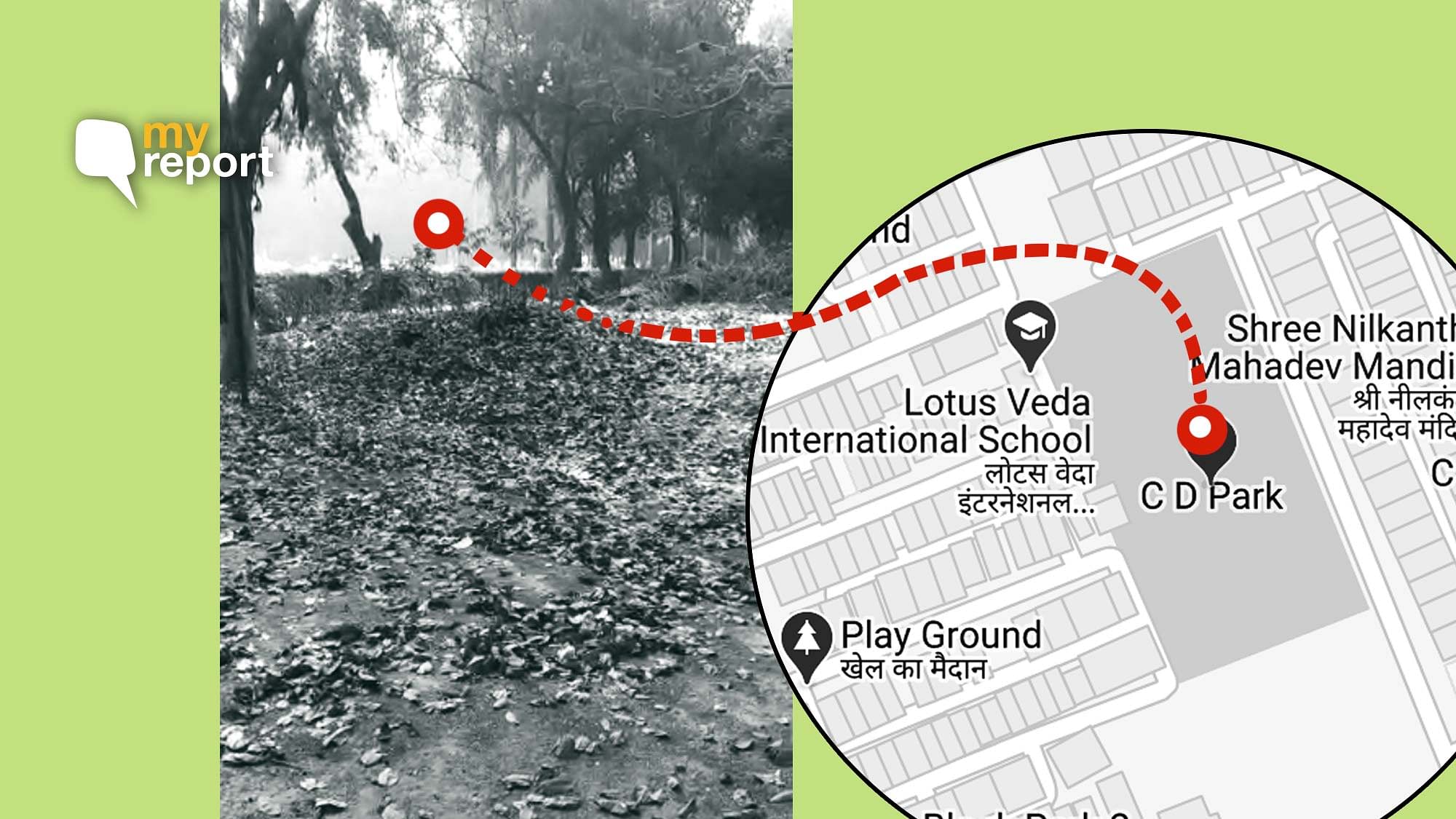 The compost pit of C-D park in Ashok Vihar is a menace for residents.