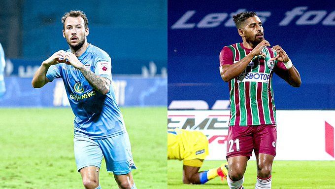 Mumbai City FC’s Adam Le Fondre and ATK Mohun Bagan’s Roy Krishna will face off in the ISL final.&nbsp;