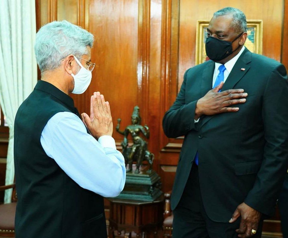 US Defence Secretary Lloyd Austin is on a three-day visit to India.  