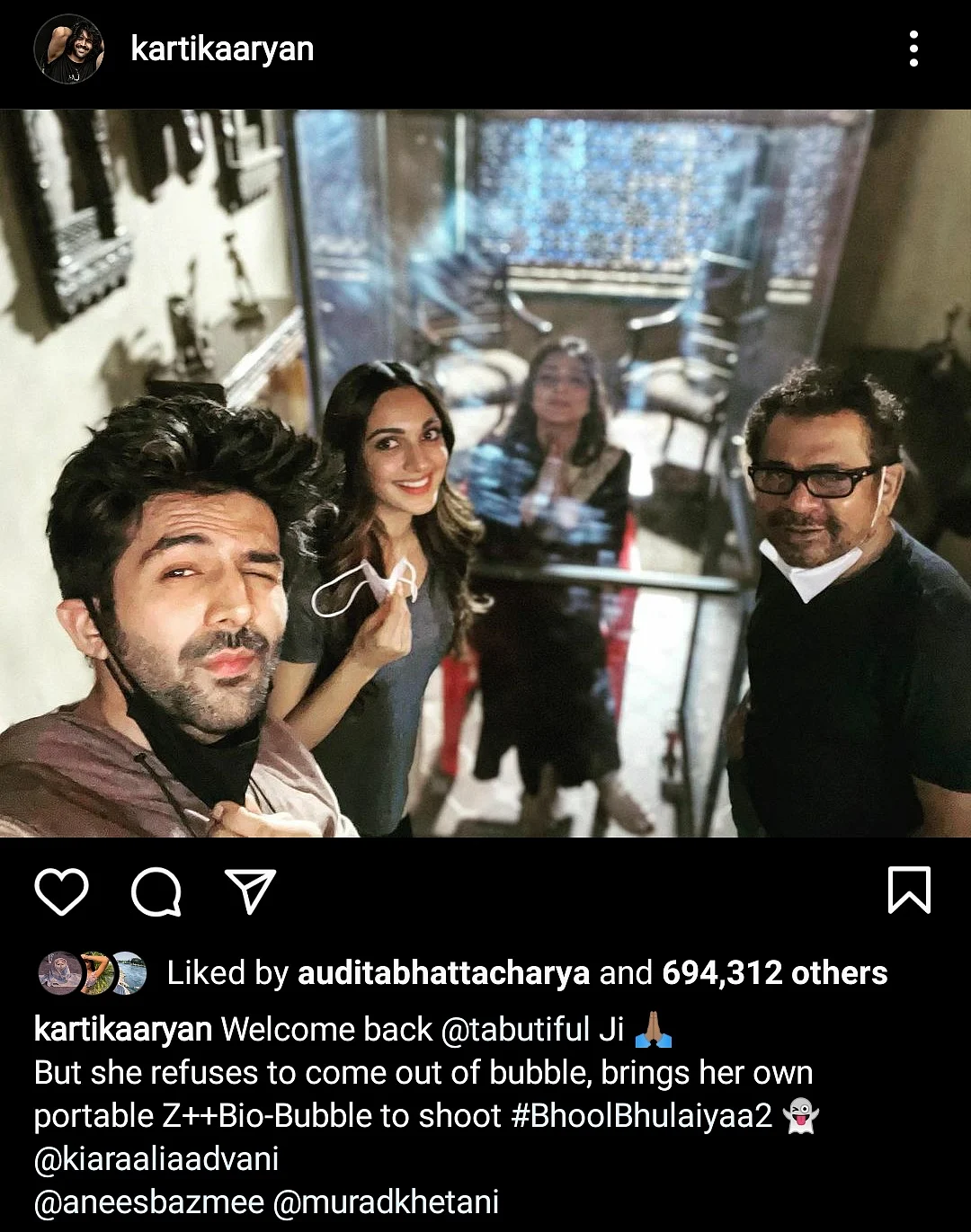 Kartik Aaryan Tests Positive for COVID, Asks Fans to Pray for Him