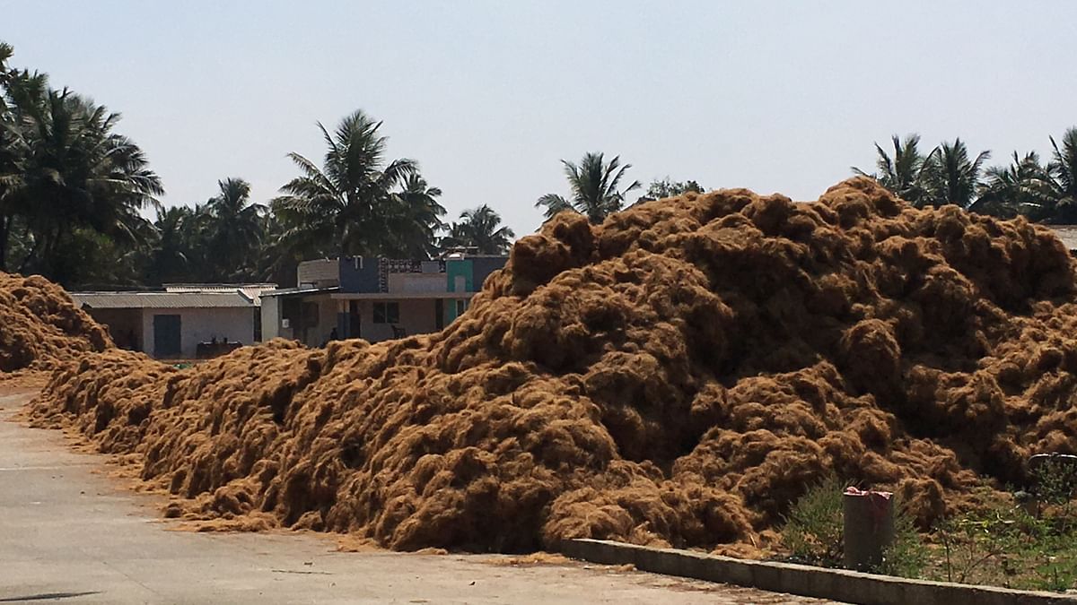 Fine particles from the coir industry plague Pollachi villages as production booms.