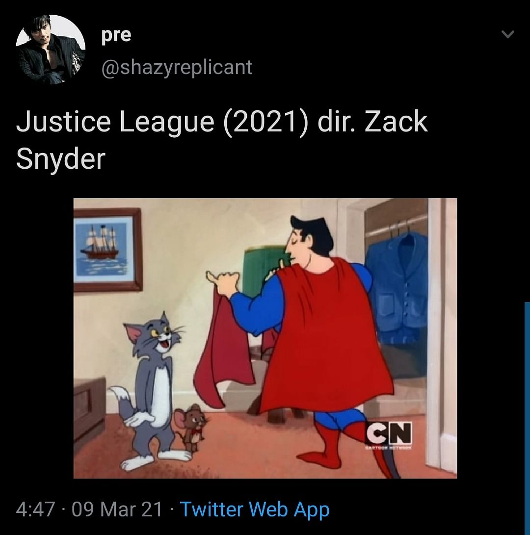 Zack Snyder’s director’s cut of ‘Justice League’s started playing as subscribers were watching ‘Tom & Jerry’