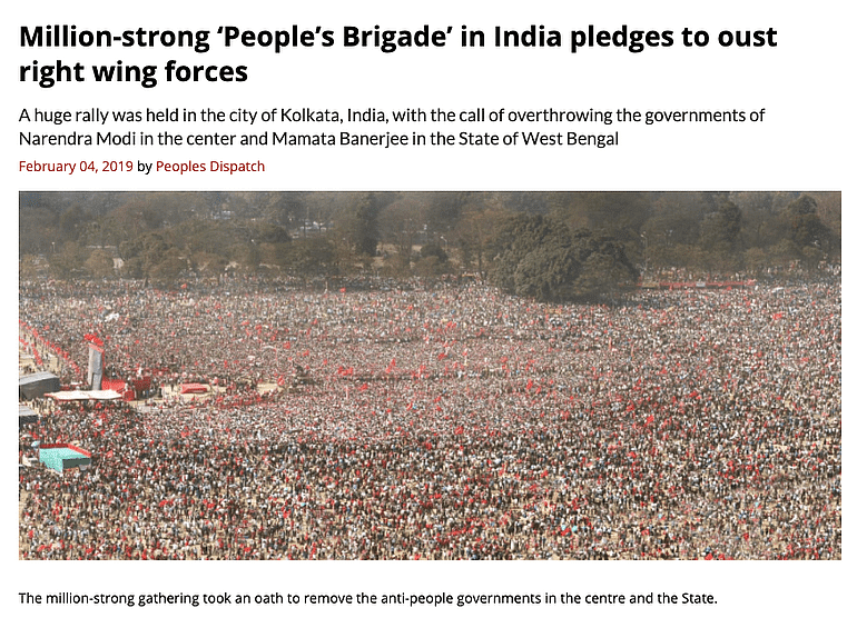 No, These Aren’t Recent Pics From PM Modi’s Brigade Ground Rally