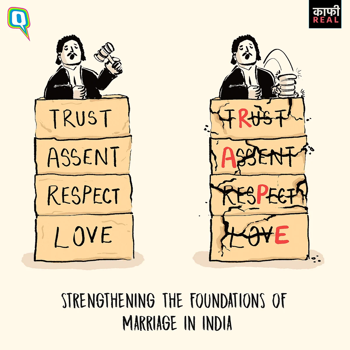 Courts, too, appear to be growing increasingly invested in marriages: asking parties if they are interested in getting engaged in holy matrimony and providing pertinent matrimonial inputs while hearing sexual assault cases.