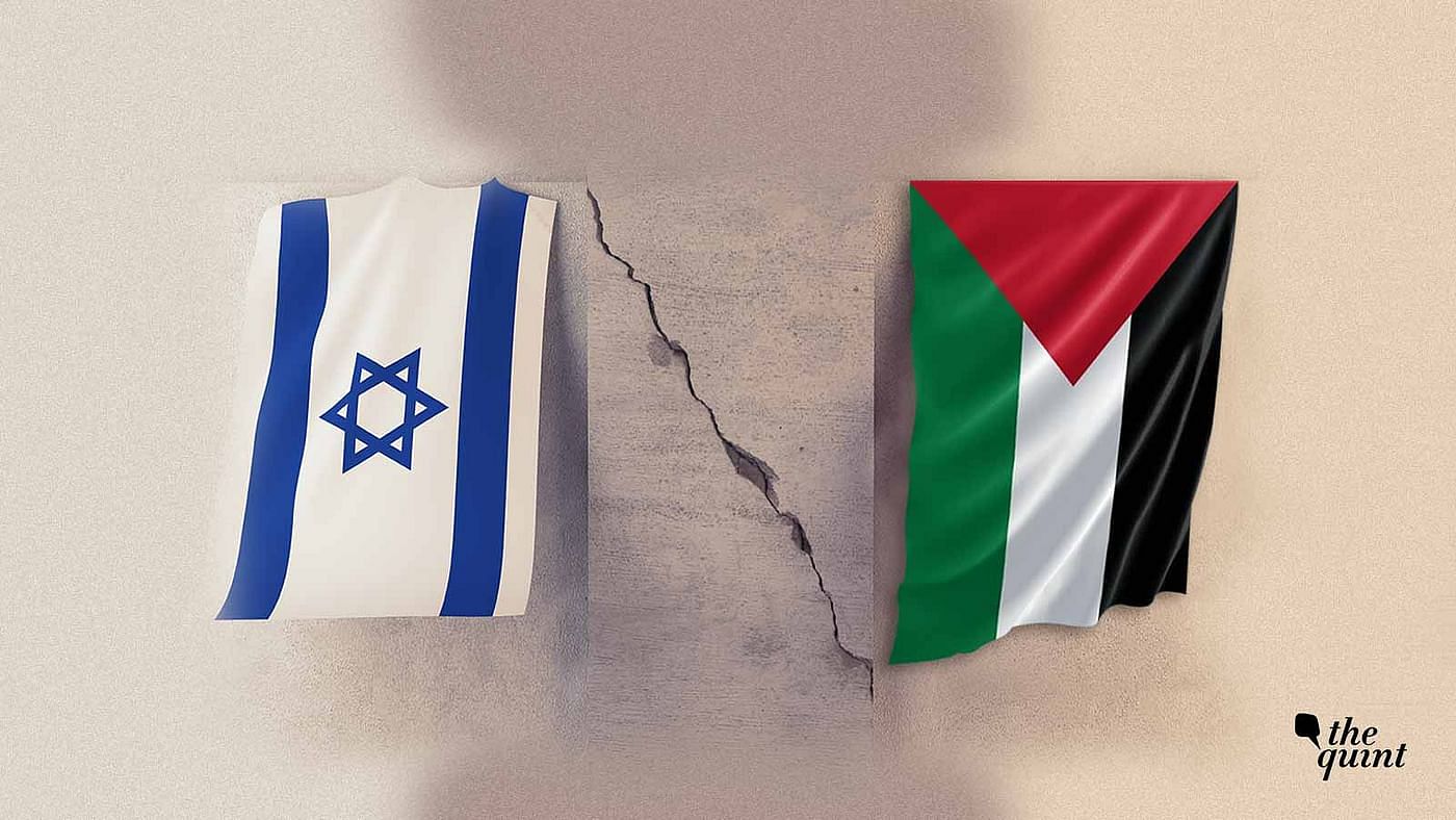 Image of Israel and Palestine’s flags used for representational purposes.