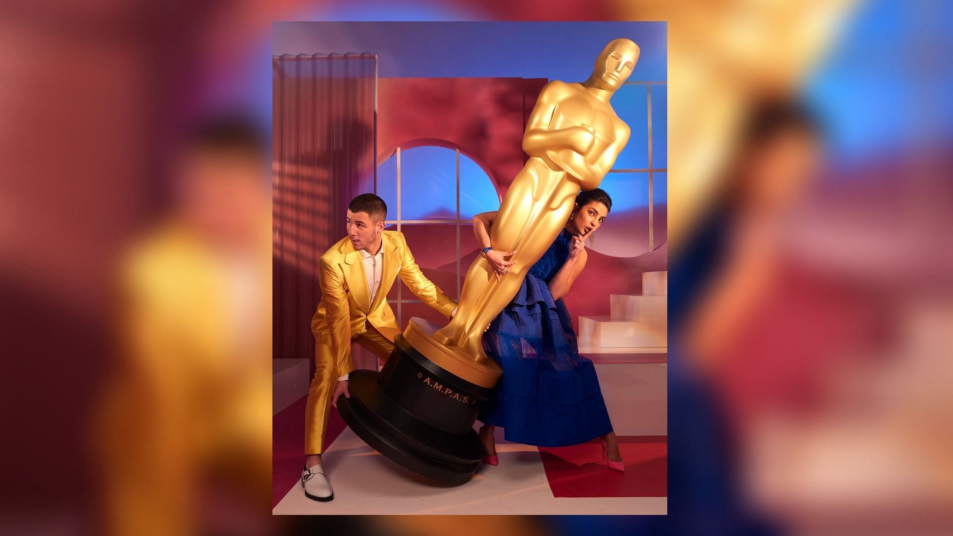  <p>Priyanka Chopra, Nick Jonas announced the Oscar nominations on Monday.</p>