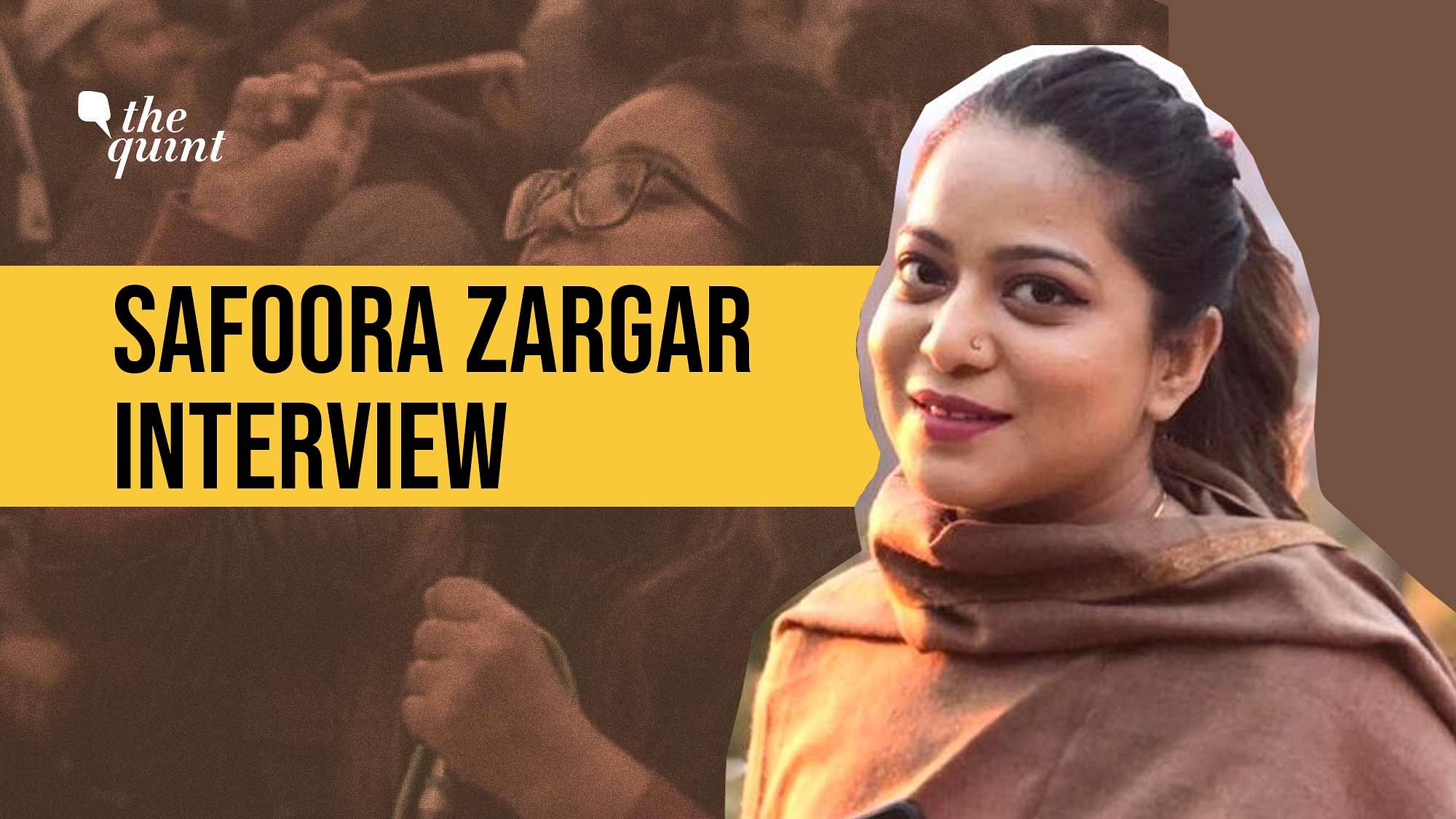  <p>Jamia Student Safoora Zargar speaks to The Quint</p>