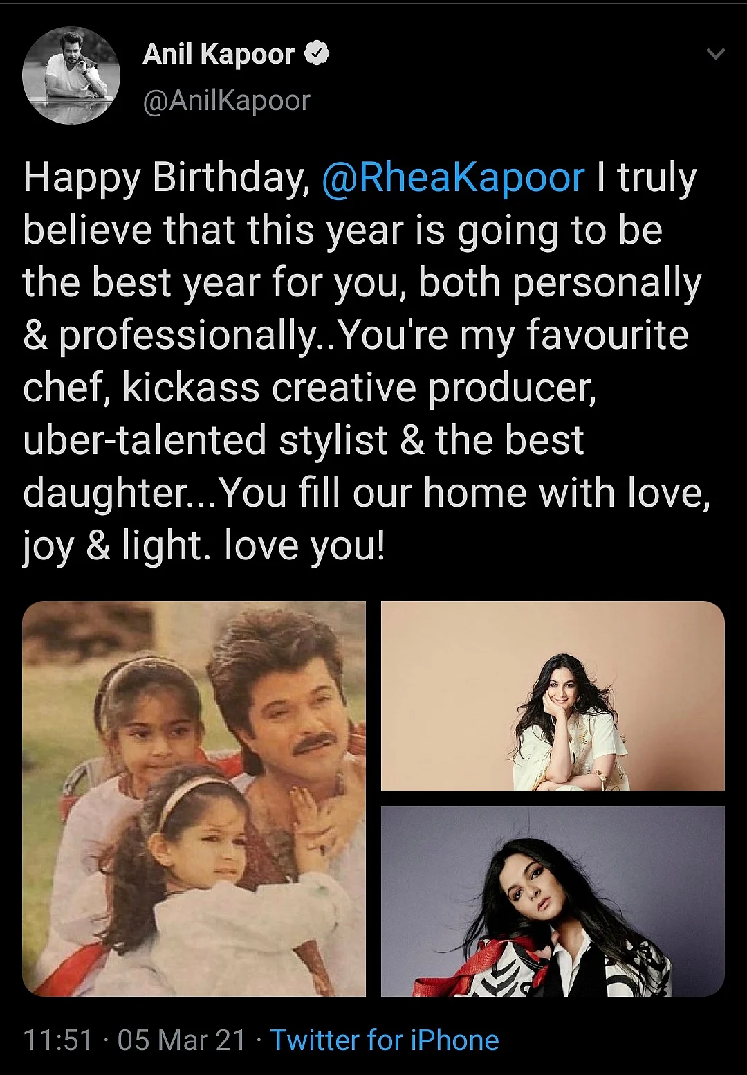 Sonam Kapoor Wishes ‘Soulmate and Sister’ Rhea Kapoor on Birthday