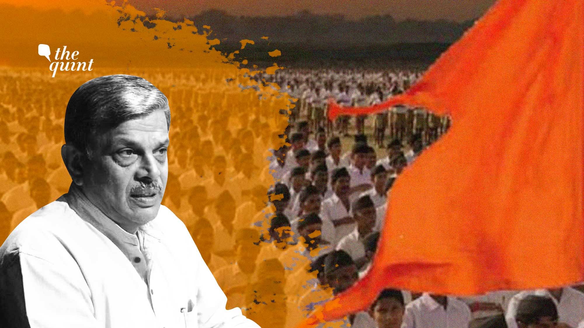 Image of new RSS Gen Secy Dattatreya Hosabale used for representational purposes.