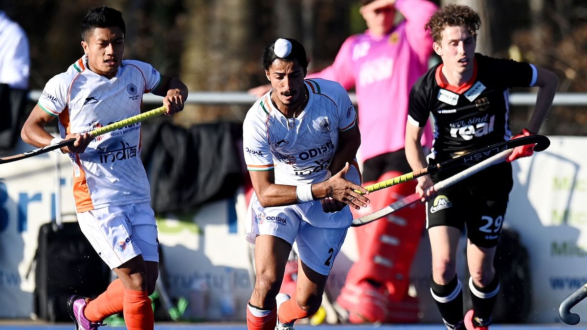 Indian men’s hockey team’s second of their four-match tour of Europe ended in a 1-1 draw