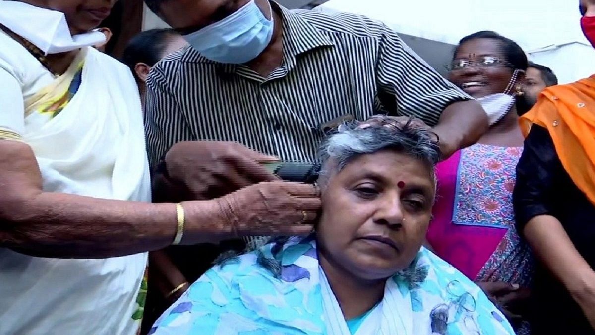 Kerala: Denied Ticket, Mahila Cong  Chief Quits, Shaves Head