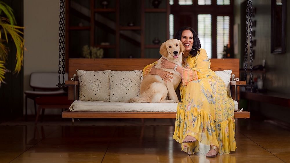 Anita Dongre has rightly named her home Vana meaning tree, in keeping with its nature theme.