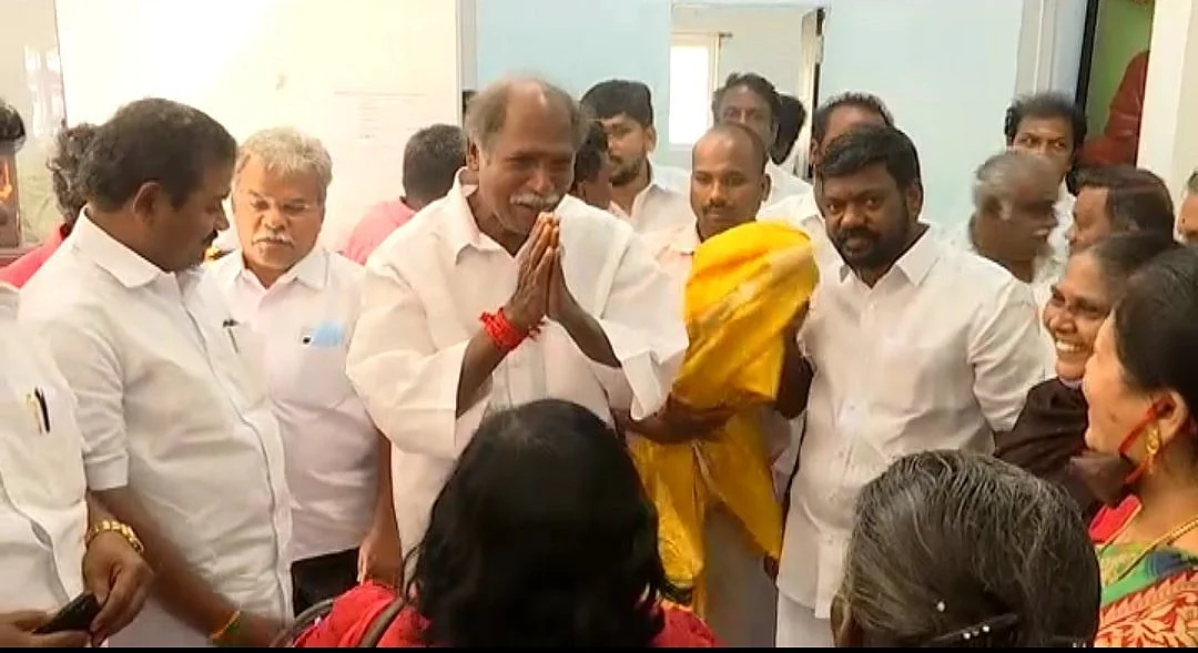 AINRC Chief N Rangasamy has been announced as the chief ministerial candidate of the National Democratic Alliance (NDA).