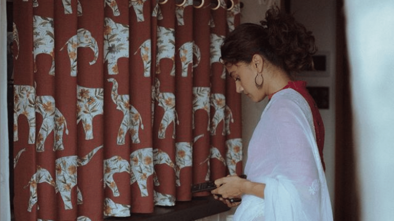 Taapsee Pannu in her new house