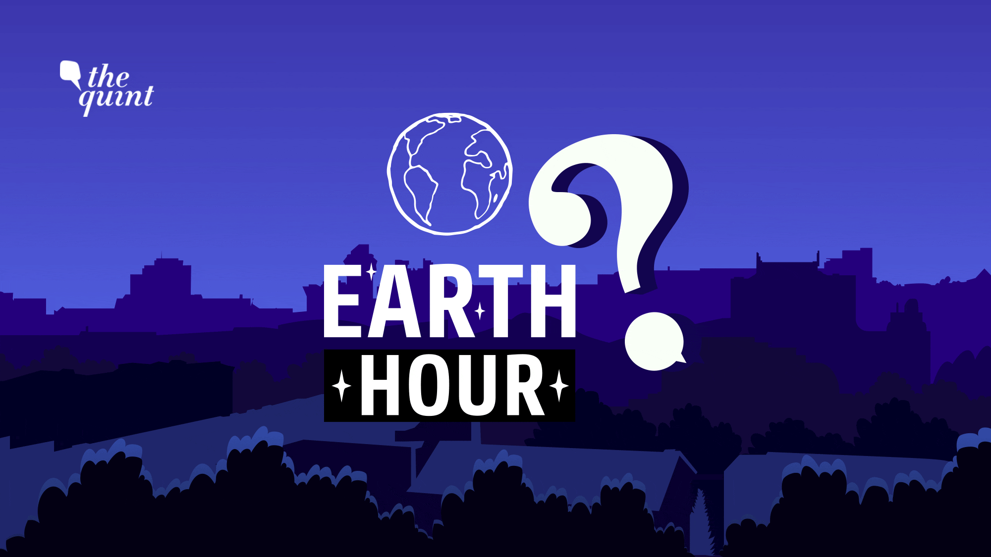<a href="https://www.thequint.com/news/environment/explained-what-is-earth-hour-significance-of-switching-off-lights#read-more">Earth Hour 2021</a> will be observed on Saturday, 27 March, from 8:30 pm to 9:30 pm.